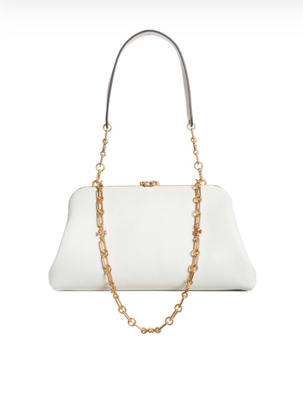 Tory Burch Cleo Leather Shoulder Bag